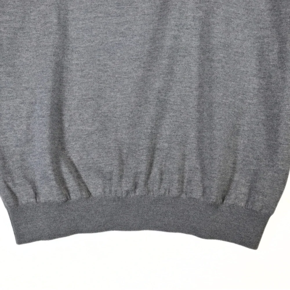 Fairway & Greene Quarter Zip Sweater Mens XL Grey Lined Merino Wool Golf Lexus‎